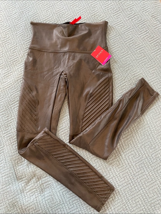 SPANX Pants - SPANX Faux Leather High-Waist Leggings